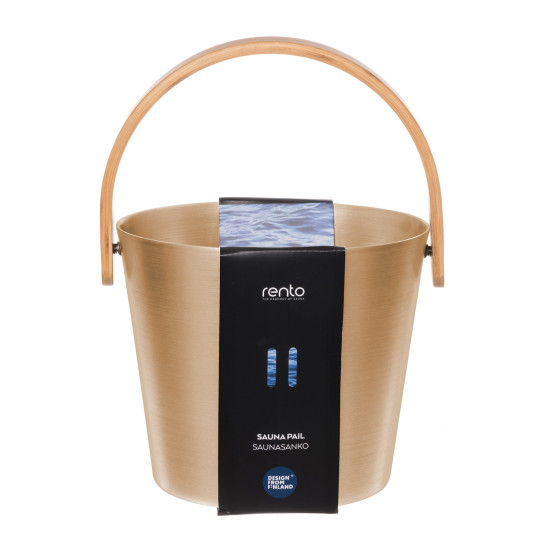 Ведро для сауны RENTO CHAMPAGNE 5л, H35см