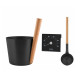 Ведро для сауны RENTO BLACK 5л. Ведро для сауны RENTO BLACK 5л.