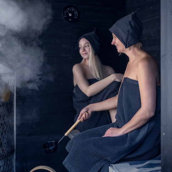 Термометр для сауны RENTO BLACK, D15см Термометр для сауны RENTO BLACK, D15см