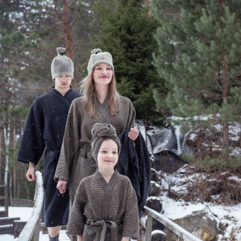 Утреннее пальто RENTO BROWN, S/M Утреннее пальто RENTO BROWN, S/M