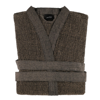 Утреннее пальто RENTO BROWN, L/XL Утреннее пальто RENTO BROWN, L/XL