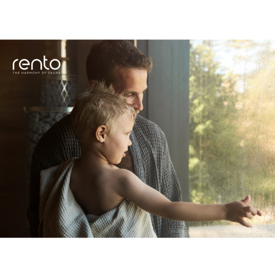 Полотенце для сауны RENTO BROWN 90x180см Полотенце для сауны RENTO BROWN 90x180см