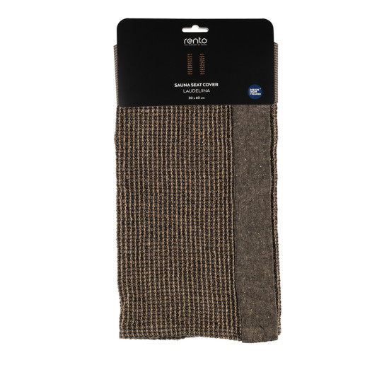 Полотенце для сауны RENTO BROWN 50х60см Полотенце для сауны RENTO BROWN 50х60см