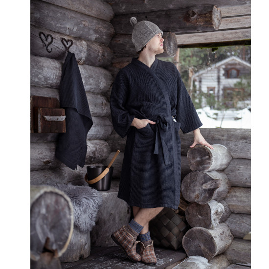 Утреннее пальто RENTO GREY, L/XL