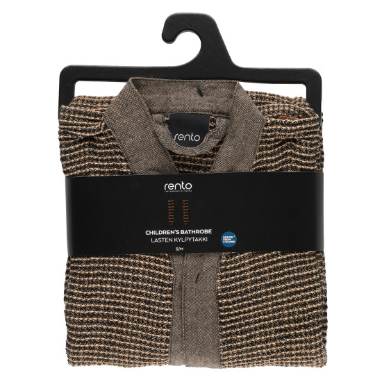 Утреннее пальто RENTO BROWN, детское S/M