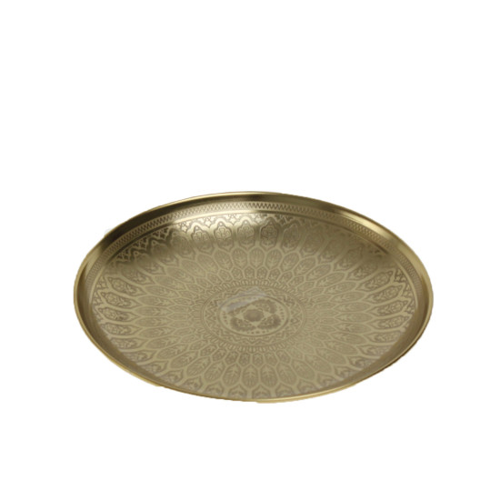 Paplāte ORIENTAL D26cm, zelta