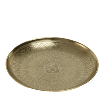 Paplāte ORIENTAL D33cm, zelta Paplāte ORIENTAL D33cm, zelta