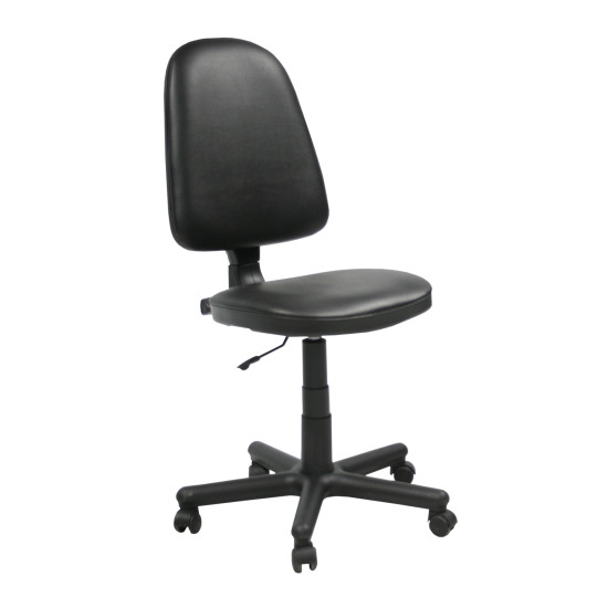 Darba krēsls PRESTIGE melns/āda Darba krēsls PRESTIGE melns/āda