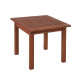 Papildu galds BORDEAUX 50x50xH50cm, meranti Papildu galds BORDEAUX 50x50xH50cm, meranti