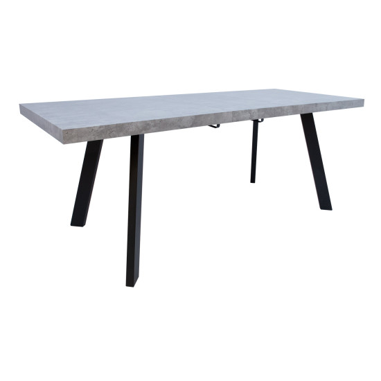 Обеденный стол BRIGIT 159 / 198x84,5x77см бетон Обеденный стол BRIGIT 159 / 198x84,5x77см бетон