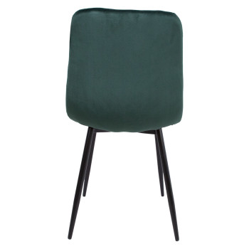Стул BRIE, темно-зеленый бархат Стул BRIE, темно-зеленый бархат