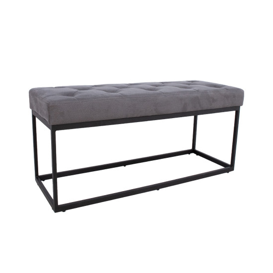 Скамейка BRIGITE 35x47x100см, серая Скамейка BRIGITE 35x47x100см, серая