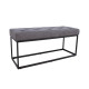 Скамейка BRIGITE 35x47x100см, серая Скамейка BRIGITE 35x47x100см, серая