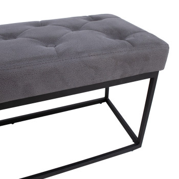 Скамейка BRIGITE 35x47x100см, серая Скамейка BRIGITE 35x47x100см, серая