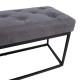 Скамейка BRIGITE 35x47x100см, серая Скамейка BRIGITE 35x47x100см, серая