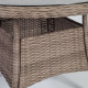 Dārza galds TOSCANA D110xH73cm, bēšs