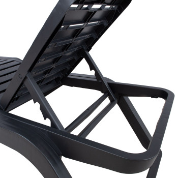 Lamamistool SCIROCCO 71x187xH445cm, tumehall Lamamistool SCIROCCO 71x187xH445cm, tumehall