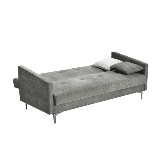 Диван-кровать LOGAN 199x86xH90cм, материал покрытия: ткань, цвет: светло-серый