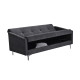 Диван-кровать LOGAN 199x86xH90cм, материал покрытия: ткань, цвет: серый