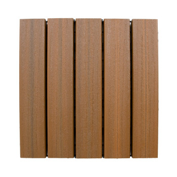 Terrassiplaadid 30x30x2,2cm, 22tk/2m, polüpuit, pruun Terrassiplaadid 30x30x2,2cm, 22tk/2m, polüpuit, pruun