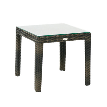 Abilaud WICKER 50x50xH45cm, tumepruun Abilaud WICKER 50x50xH45cm, tumepruun
