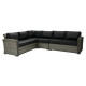 Mooduldiivan GENEVA 2-kohaline 132x81xH78cm, parem nurk, hall Mooduldiivan GENEVA 2-kohaline 132x81xH78cm, parem nurk, hall