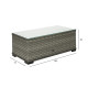 Külglaud GENEVA 105x51xH39cm, hall Külglaud GENEVA 105x51xH39cm, hall