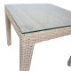 Abilaud WICKER 50x50xH45cm, beež Abilaud WICKER 50x50xH45cm, beež