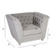 Кресло WATSON 115x88xH88cм, материал покрытия: ткань, цвет: серо-бежевый Кресло WATSON 115x88xH88cм, материал покрытия: ткань, цвет: серо-бежевый