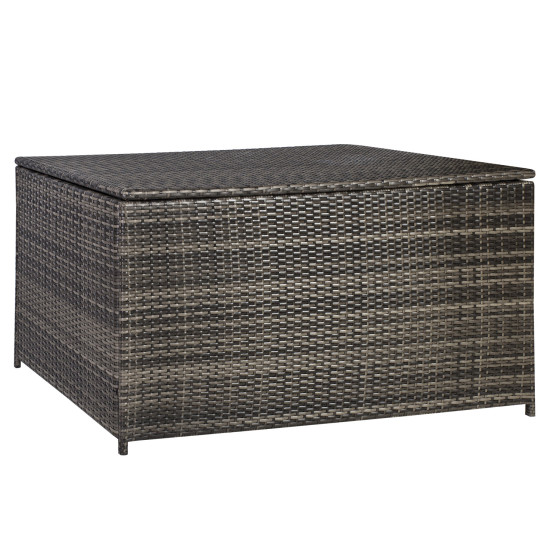 Короб для подушек WICKER 140x80x65см, темно-коричневый