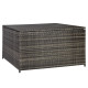 Короб для подушек WICKER 140x80x65см, темно-коричневый