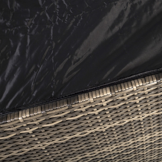 Короб для подушек WICKER 140x80x65см, темно-коричневый