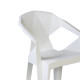 Стул MUZE 56x50,6xH80см, материал: пластик, цвет: белый