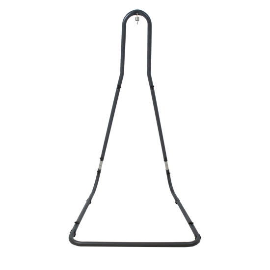 Piekaramā krēsla statīvs, universāls 116x136xH195-230cm, tumši pelēks tērauds