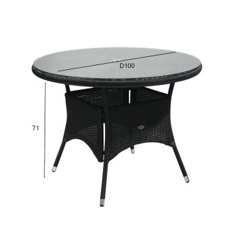 Laud WICKER D100xH71cm, must Laud WICKER D100xH71cm, must