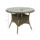 Стол WICKER D100xH71см, капучино Стол WICKER D100xH71см, капучино