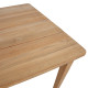 Galds MALDIVE 220x100xH75cm, tīkkoks Galds MALDIVE 220x100xH75cm, tīkkoks