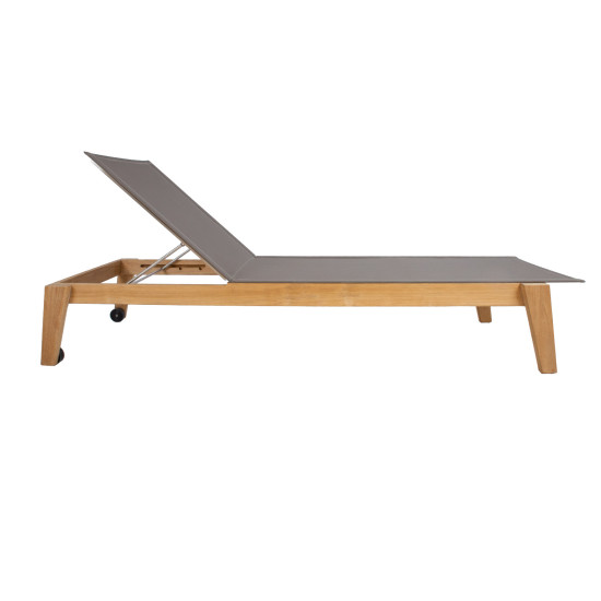 Sauļošanās krēsls BALI 72x210xH36,5cm, tīkkoks