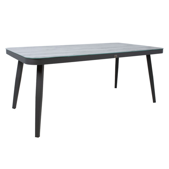 Dārza galds MARIE 180x90xH74cm, pelēks