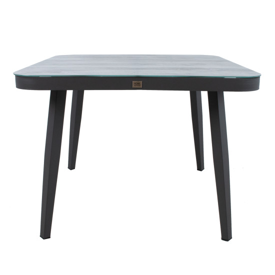 Dārza galds MARIE 100x100xH74cm, pelēks Dārza galds MARIE 100x100xH74cm, pelēks
