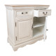 Kumode SAMIRA ar 2 durvīm un 2 atvilktnēm, 85x39xH82cm