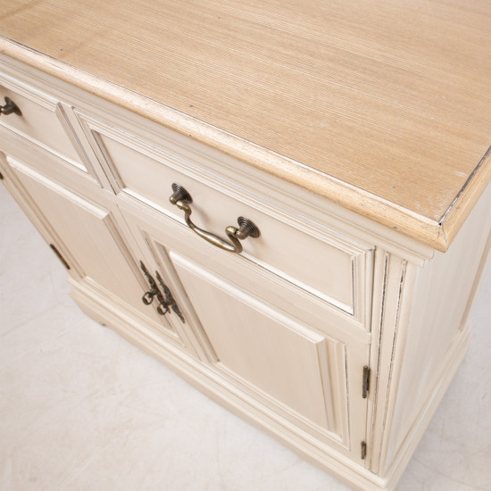Kumode SAMIRA ar 2 durvīm un 2 atvilktnēm, 85x39xH82cm