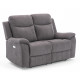 Диван-кресло MILO 2-местный 155x96xH103см, с электрическим механизмом, серый Диван-кресло MILO 2-местный 155x96xH103см, с электрическим механизмом, серый