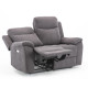 Диван-кресло MILO 2-местный 155x96xH103см, с электрическим механизмом, серый Диван-кресло MILO 2-местный 155x96xH103см, с электрическим механизмом, серый
