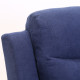 Диван-кресло MILO 2-местный 155x96xH103см, с электрическим механизмом, синий Диван-кресло MILO 2-местный 155x96xH103см, с электрическим механизмом, синий