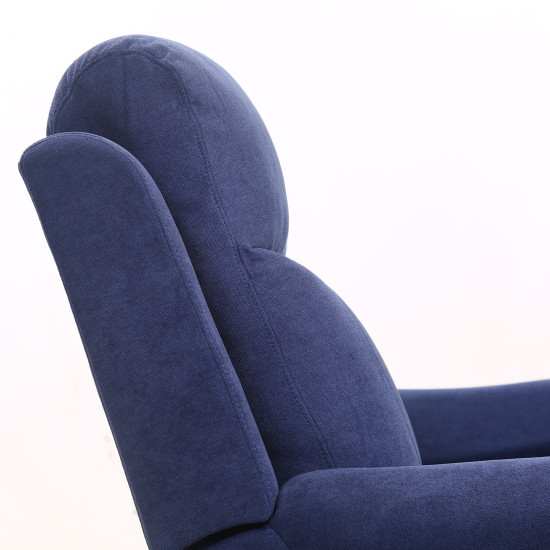 Диван-кресло MILO 2-местный 155x96xH103см, с электрическим механизмом, синий Диван-кресло MILO 2-местный 155x96xH103см, с электрическим механизмом, синий