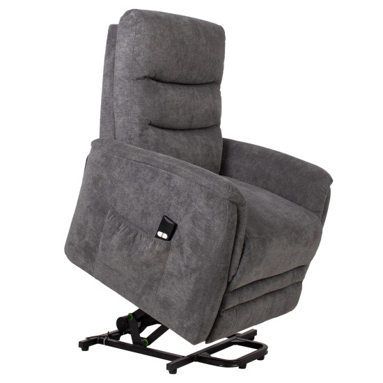 Кресло BARCLAY 79x86xH105cm с электроподъемником, серое Кресло BARCLAY 79x86xH105cm с электроподъемником, серое
