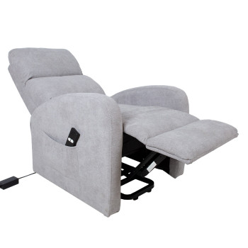 Tugitool BARNY 72x93xH104cm, elektriline, helehall Tugitool BARNY 72x93xH104cm, elektriline, helehall