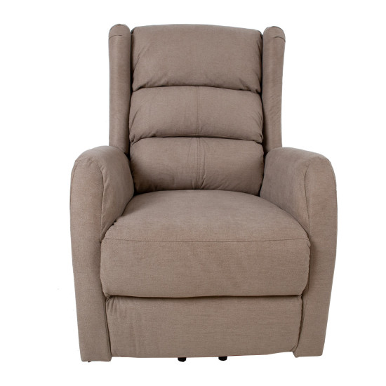 Кресло BARRY 77x90xH106см, электрическое, коричневое