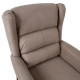 Кресло BARRY 77x90xH106см, электрическое, коричневое